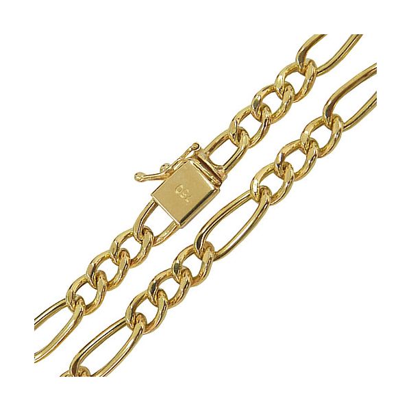 Corrente em Ouro Fígaro 70cm