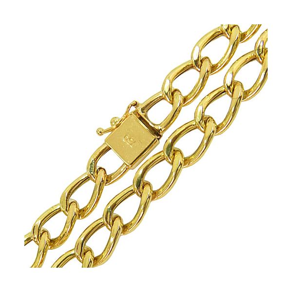 Corrente Masculina de Ouro Elo Fígaro 16,7g