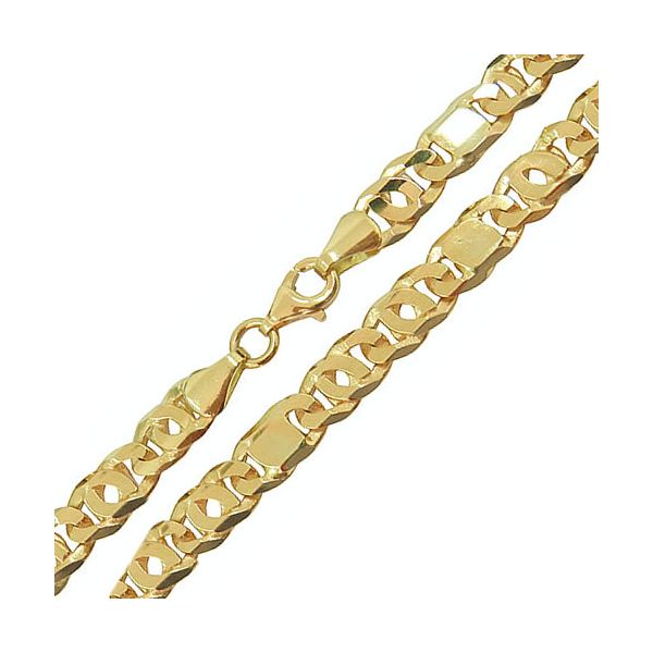 Corrente de Ouro Masculina Chapada 39.0g