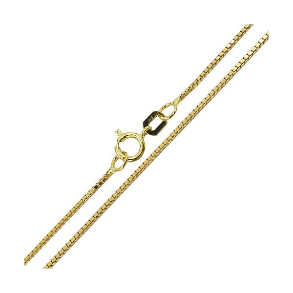 Corrente Feminina de Ouro 18K Veneziana 45cm 3.7g