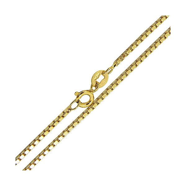 Corrente em Ouro 18K Veneziana Masculina 4.50g
