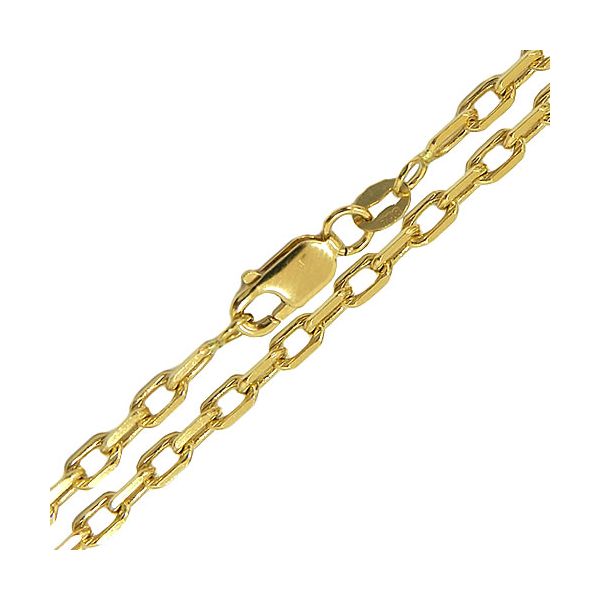 Corrente em Ouro 18K Masculina Maciça 80cm