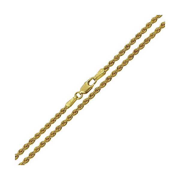 Corrente Feminina em Ouro 18K Corda 