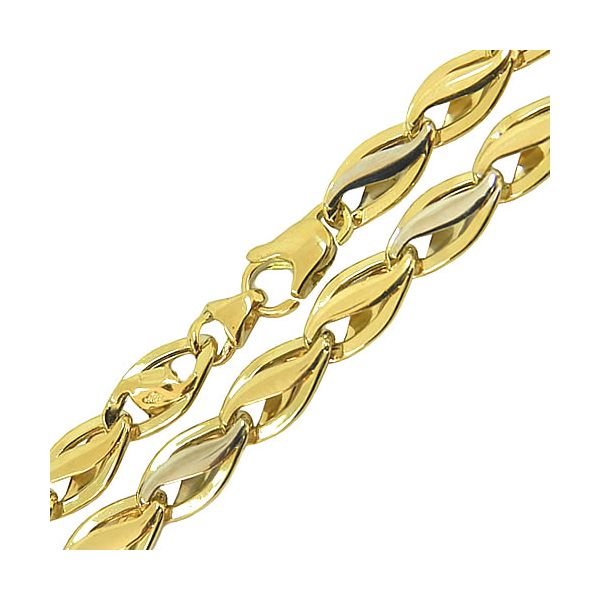 Corrente Italiana de Ouro 18K Masculina 60cm