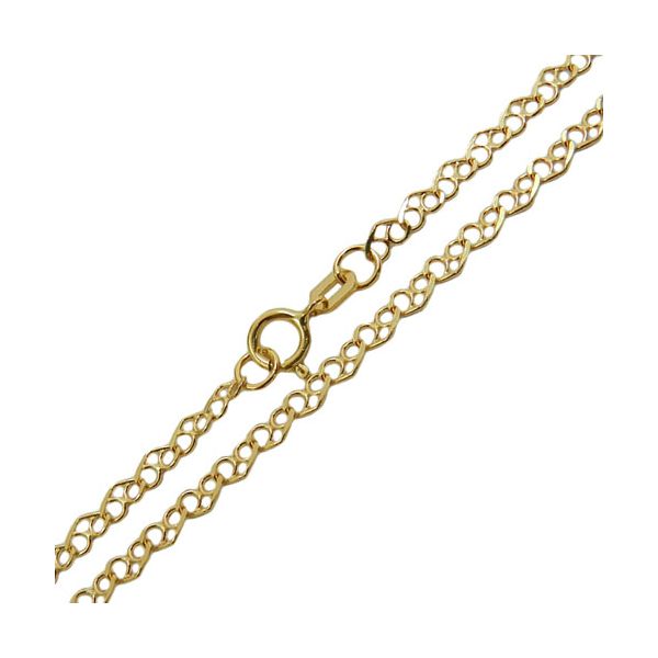 Corrente em Ouro 18K com Elos Coração 6.0g