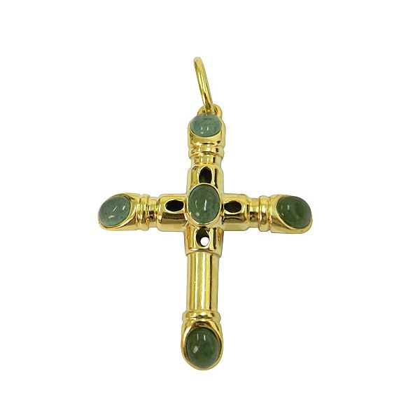 Crucifixo Grande de Ouro 18K 