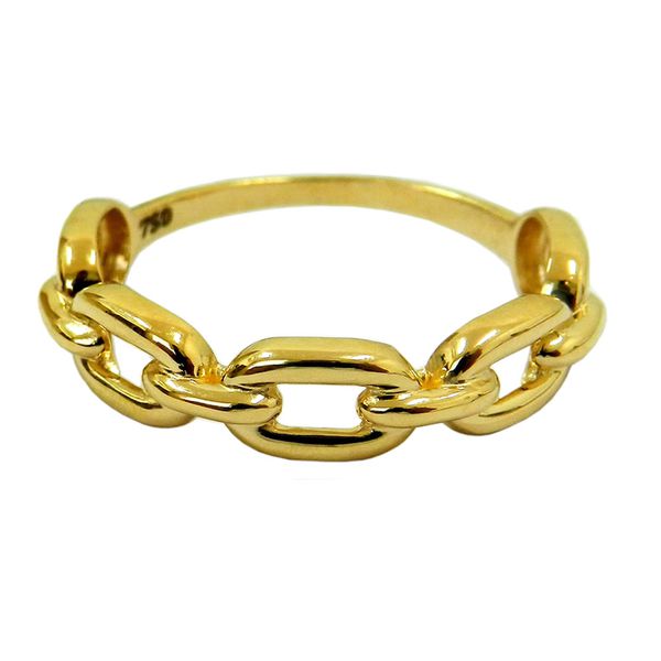 Anel Corrente em Ouro 18k 