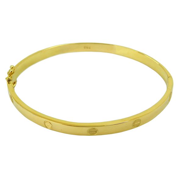 Bracelete em Ouro Quadrado