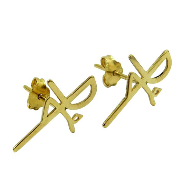 Brinco Fé em Ouro 18k