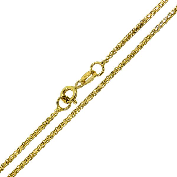 Corrente em Ouro 18k Feminina com 2.4g e 2x0.7mm