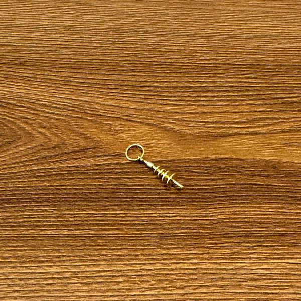 Pingente em Ouro 18k dos Orixás: Oxum, Oxalá 1,7g 30mm