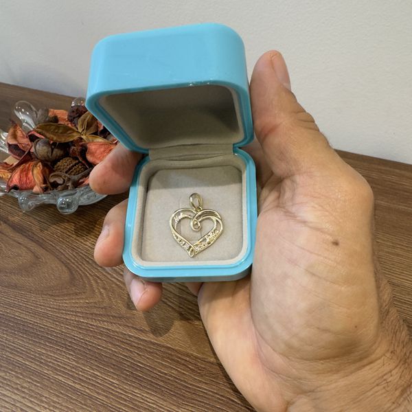 Pingente em Ouro 18K Coração com Nome 3.5g 30.0mm