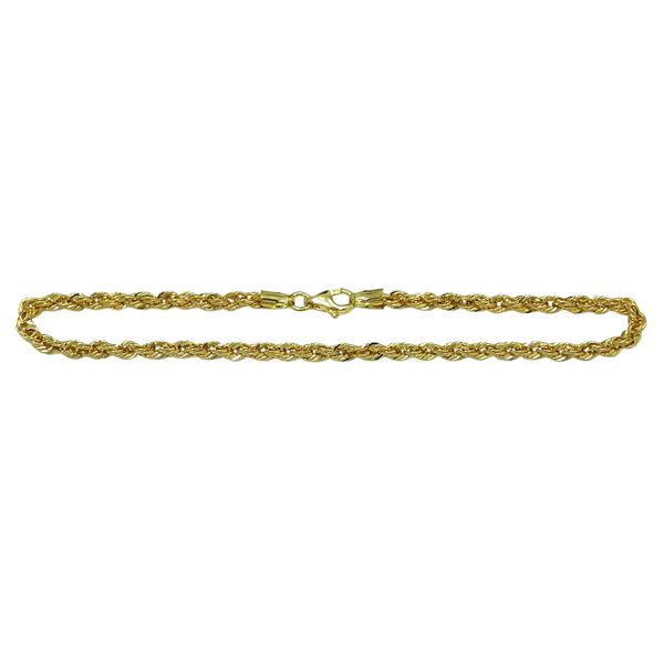 Pulseira em Ouro 18k modelo Corda 2.3g 2.7mm