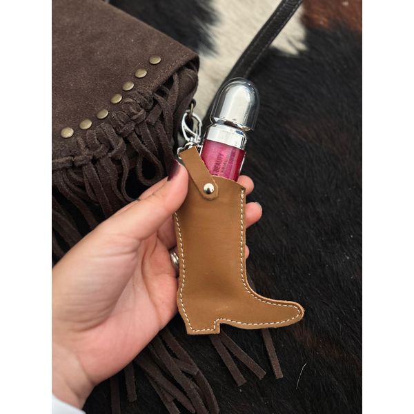 Chaveiro Boots Porta Batom 