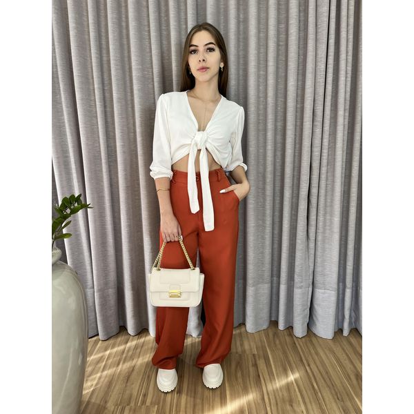 Cropped Jaque - Branco