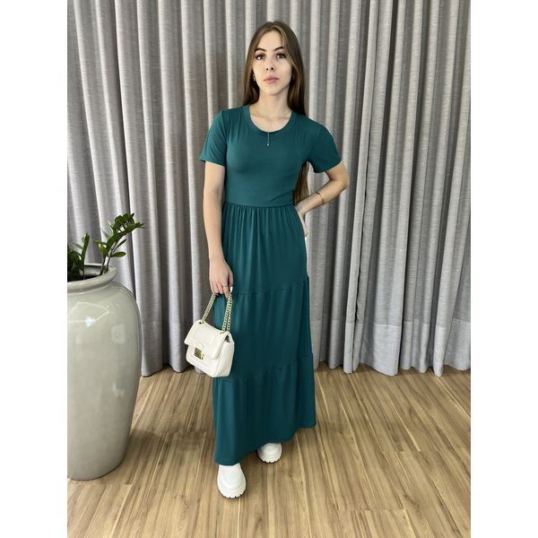 Vestido Joana - Verde Escuro
