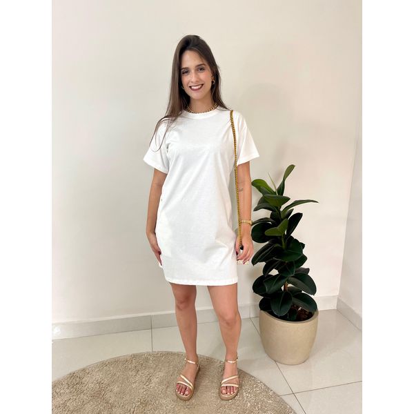 Vestido Básico Betina - Off