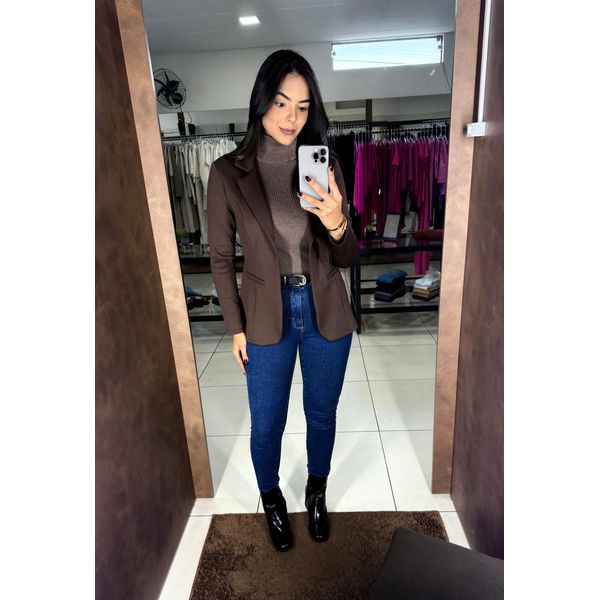Blazer Dandara - Marrom