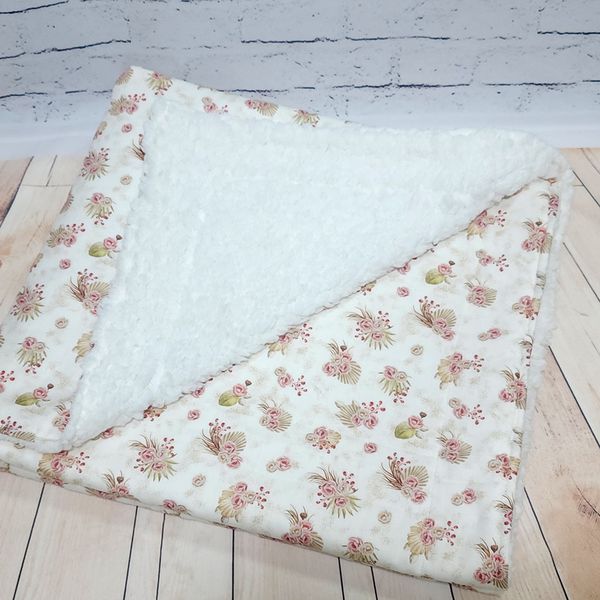 Manta Carneirinho Boho Baby Floral