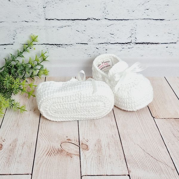 Sapatinho croche on sale