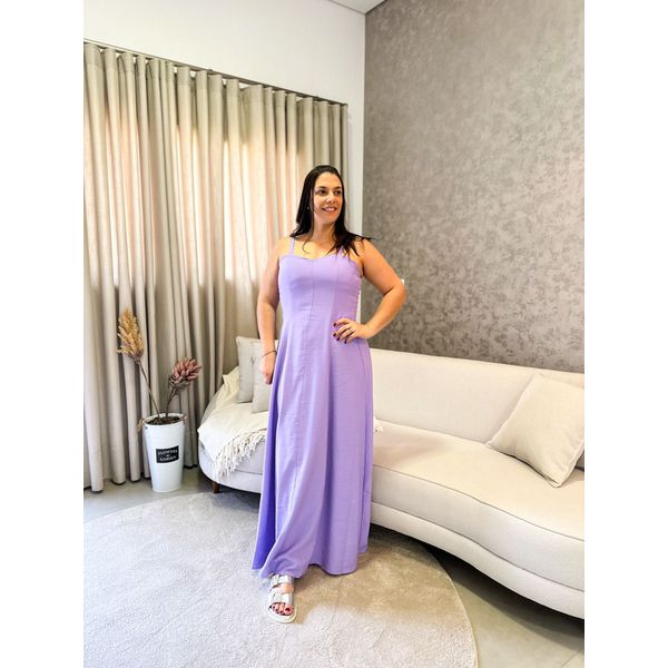 Vestido Abgail Roxo