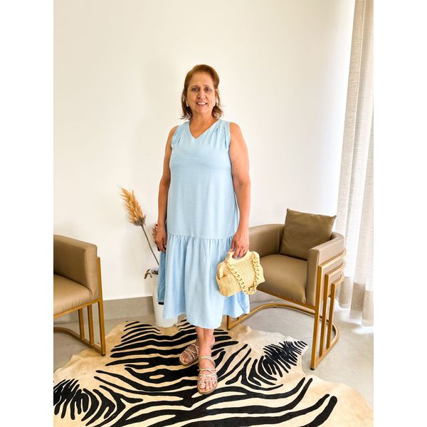 Vestido Jasmine Azul