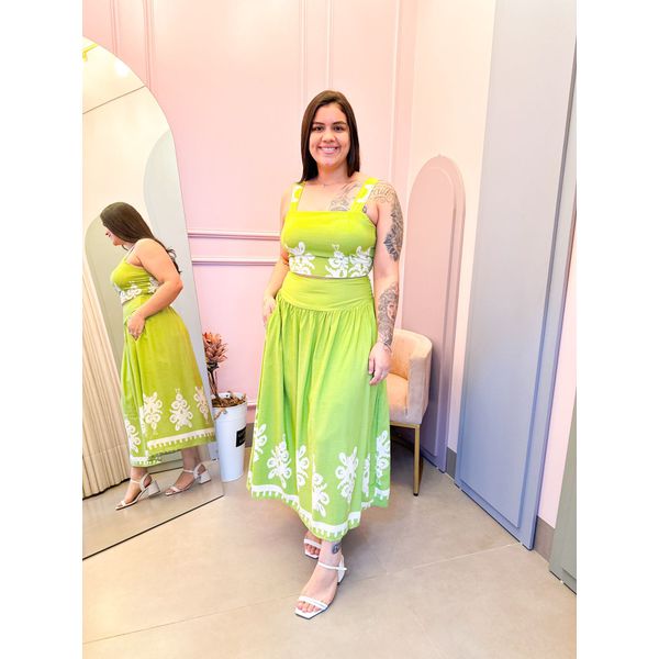 Conjunto Livia verde