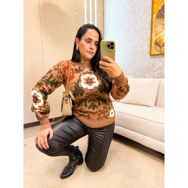 Tricot Premium Joia Marrom ( Pré Venda Envio dia 19 )