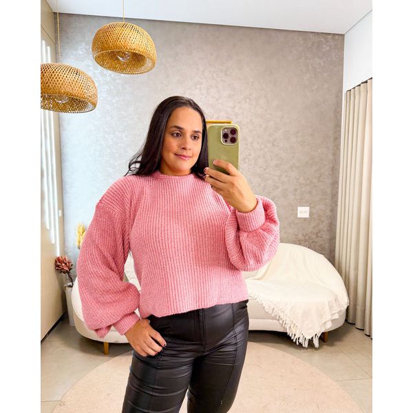 Tricot Lucília Rosa