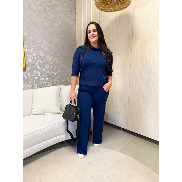 Conjunto Re Moletinho Azul Marinho
