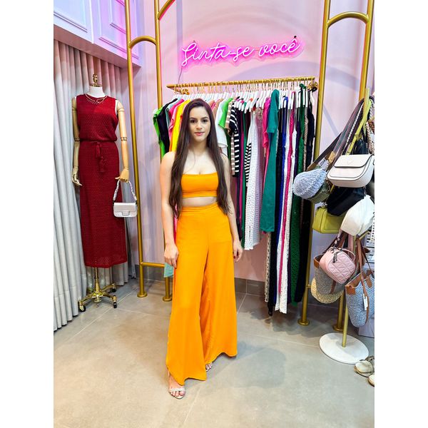 Conjunto Mel Laranja