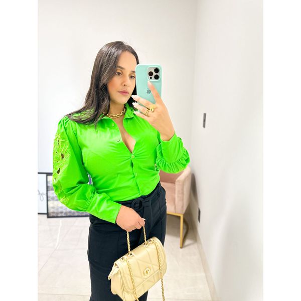 Camisa Carmélia verde