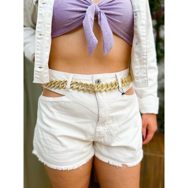Short Jeans White