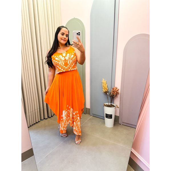 Conjunto Egito Laranja