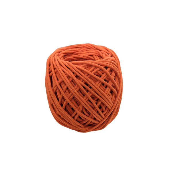 Cordão De Algodão Trancelim 6mm Laranja