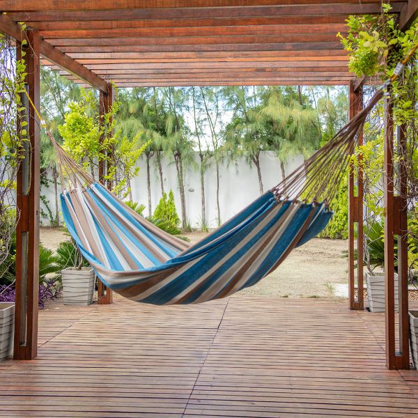 Rede de Dormir Paraíso Azul