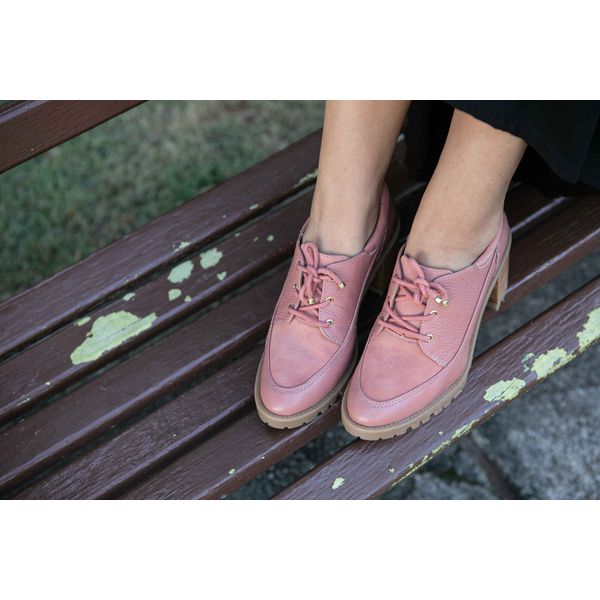 Sapato oxford rose top