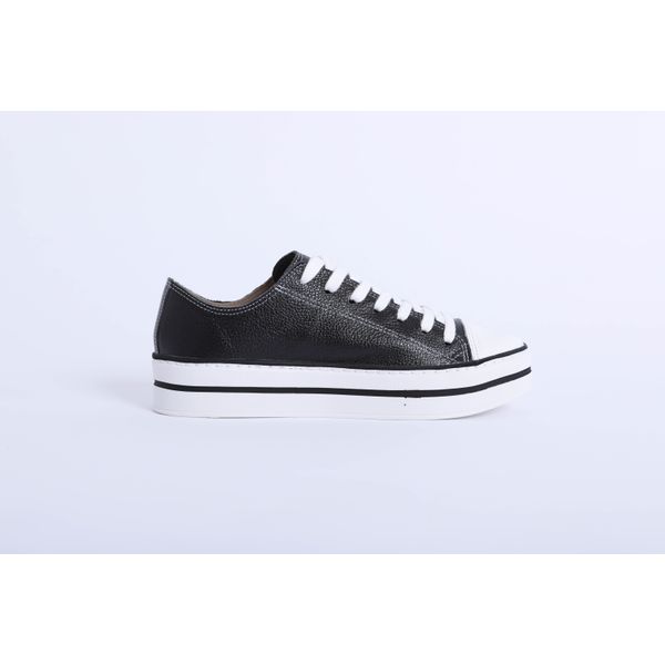 Tênis Couro Bold Street Preto Ref. 09961.09932