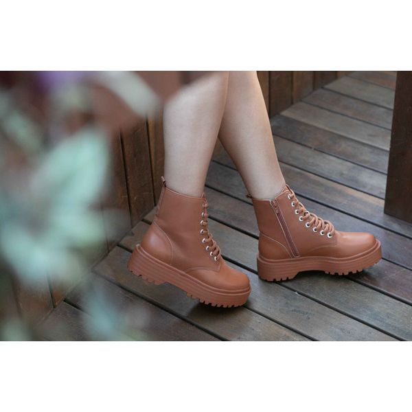 Bota Coturno Plataforma Blended Ref. 09931.09991
