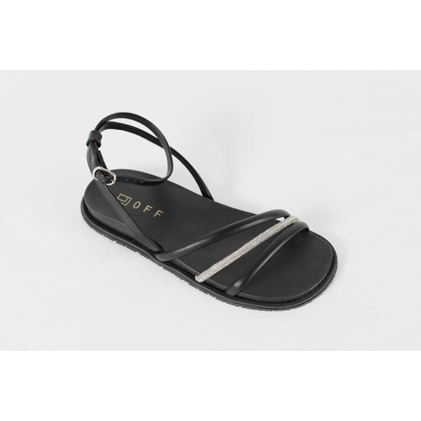 Sandalia Napa Soft Preto Ref. 09901.09941