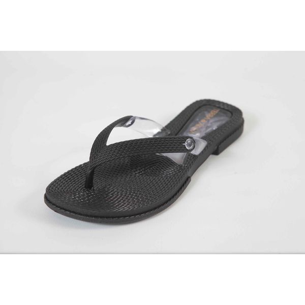 Chinelo Rasteira Terra & Água Preto Ref. 0944.0995 