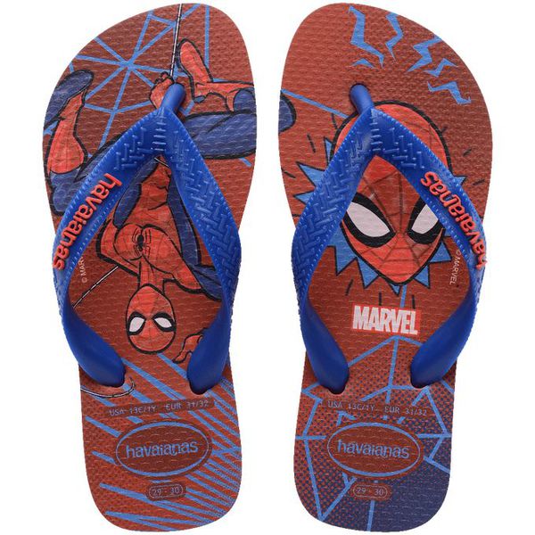 Chinelo Havaianas Kid's Top Marvel - Vermelho Rubi