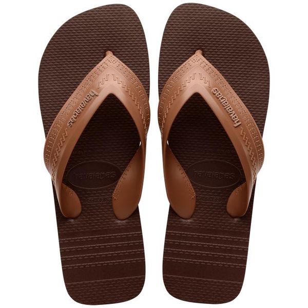 Chinelo Havaianas Hybrid Be - Café