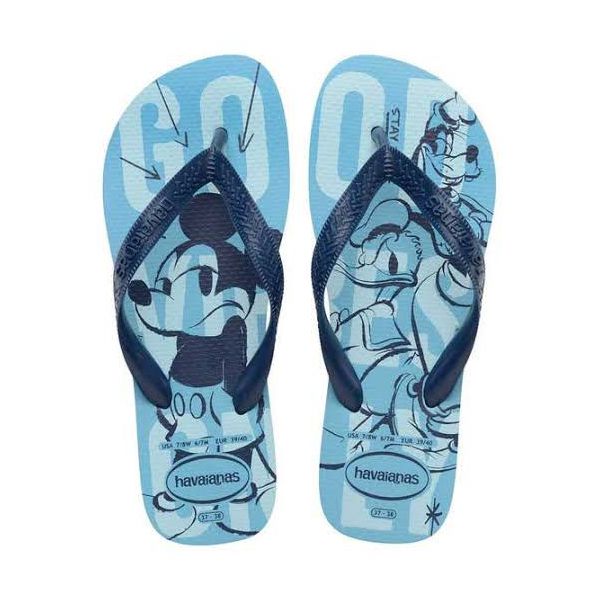Chinelo Havaianas Top Disney - Azul Lavanda