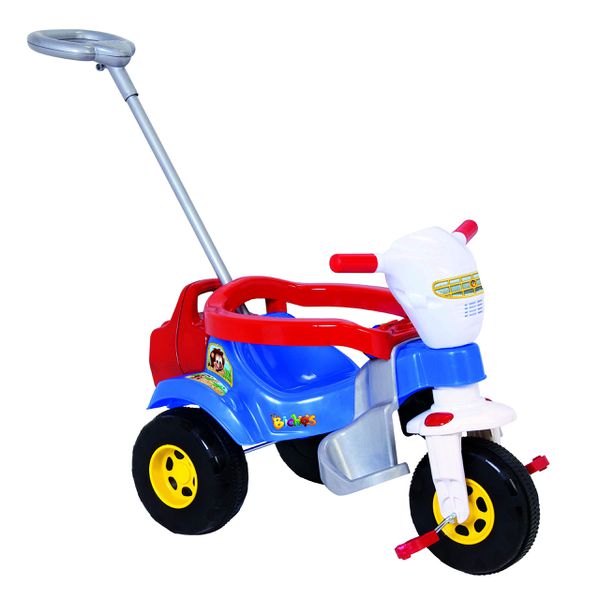 Tico-Tico Bichos com Som e Luzes Magic Toys Azul/Vermelho