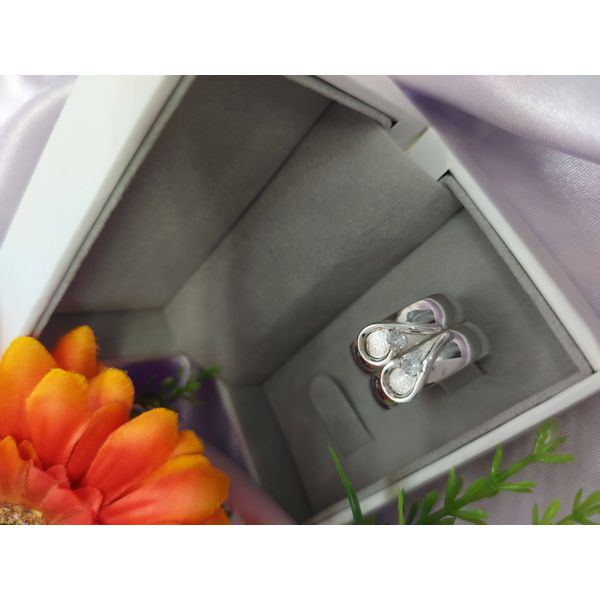 Par De Alianças Em Prata 950