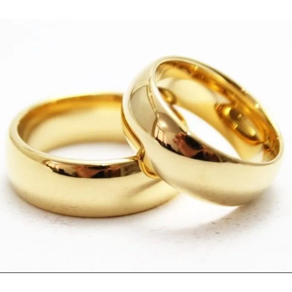 Par de Alianças em ouro 18K