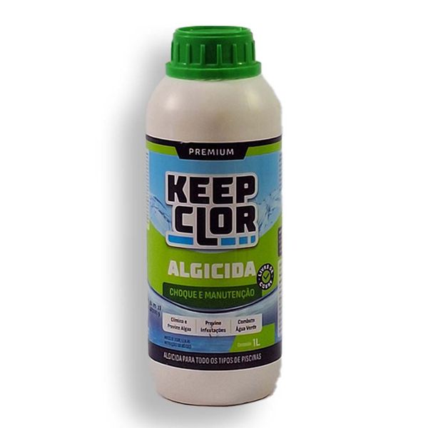 KEEP CLOR ALGICIDA CHOQUE E MANUTENÇÃO 1 L