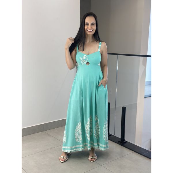 VESTIDO MONISE VERDE