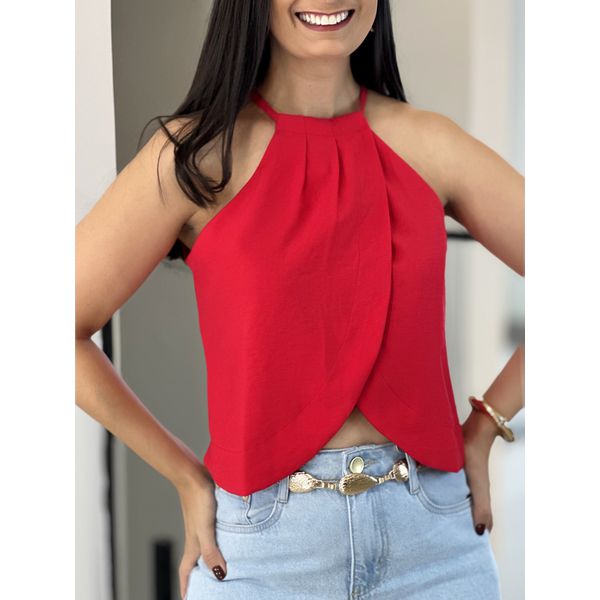 BLUSA NAOMI VERMELHO